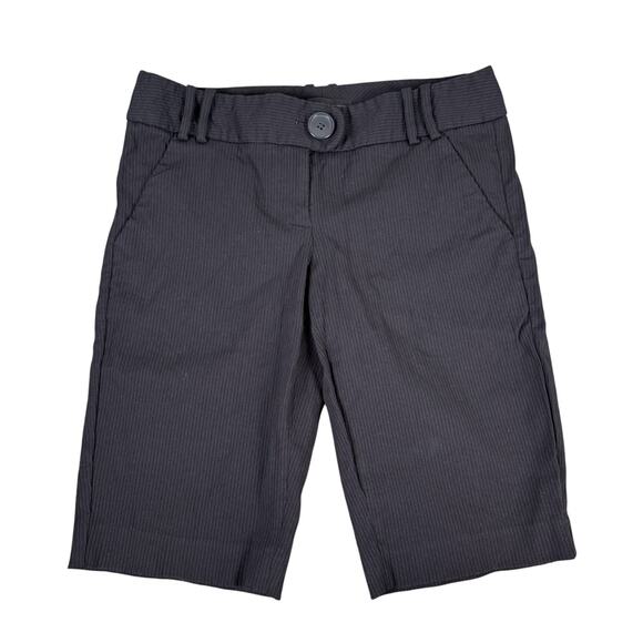 The Limited Womens Shorts Sz 2 Brown Ribbed Y2K Spring Summer Earthcore Neutral - Picture 1 of 6